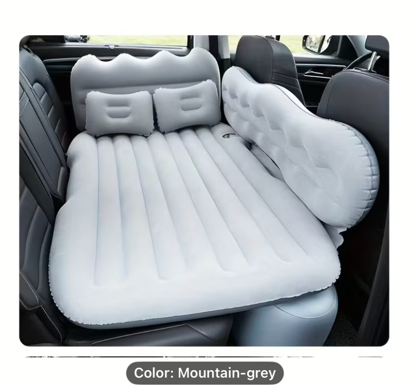 Inflated bed