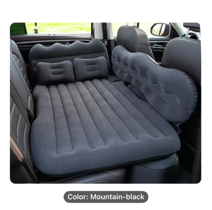 Inflated bed